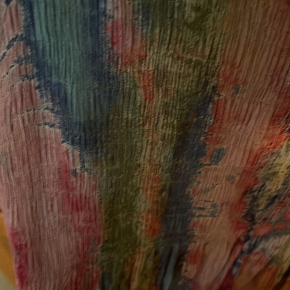 NWT Sacred Threads beautiful short sleeve sundress. OS-one size - Picture 4 of 5